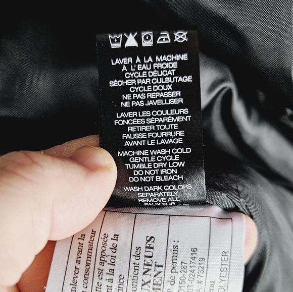 MOUNTAIN RIDGE | double zip & snap button closure reflective warm winter parka - Picture 11 of 11